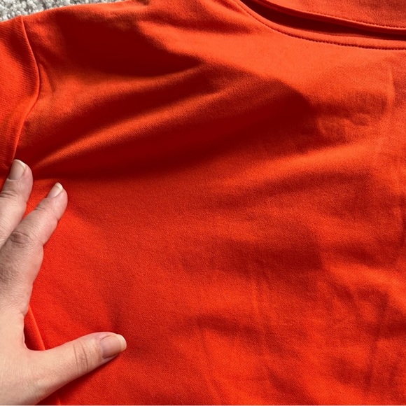 Nike - Team Orange FT Chest Swoos Polo NWT - XL - Picture 6 of 8